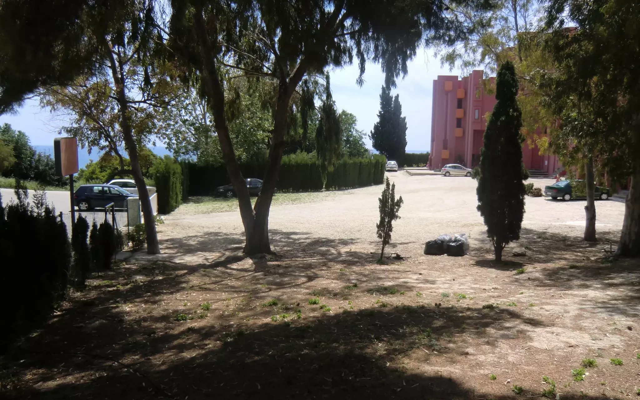 Private Parking from La Muralla Roja
