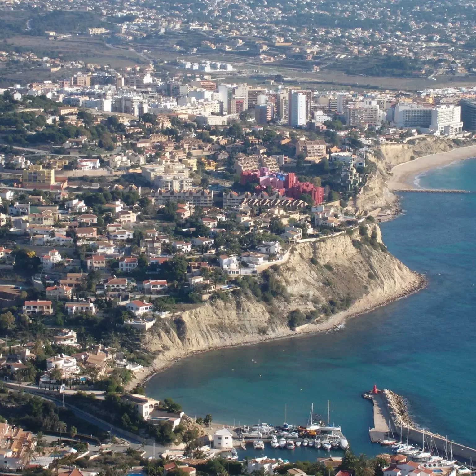 View del Toix a Calpe